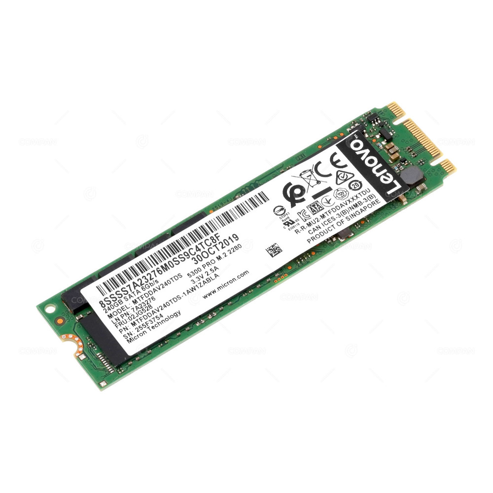 02JG528  LENOVO SSD 240GB 6G SATA M.2 2280